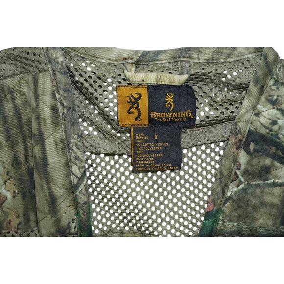 Browning Men’s Mesh Hunting Vest – Realtree Camo, Size L - Picture 3 of 5